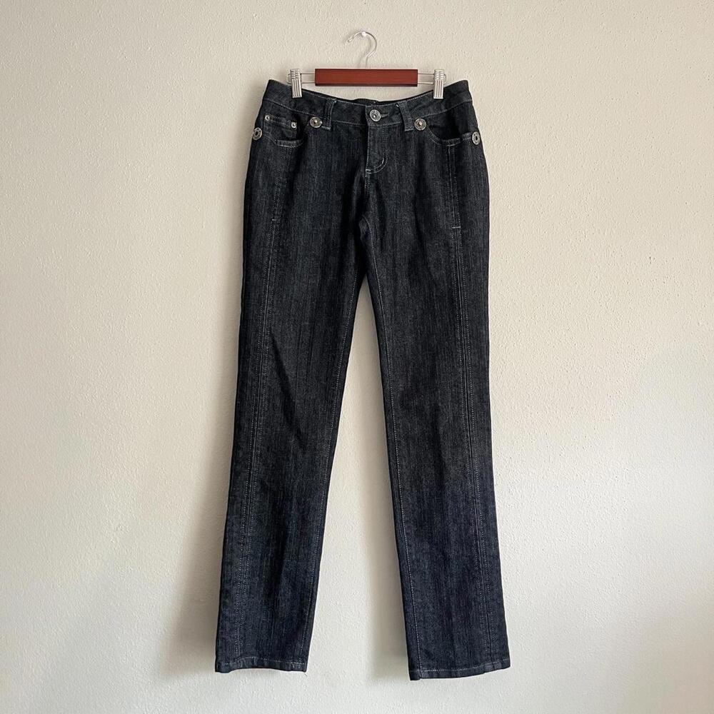 ✨SOLD✨ Boom Boom Jeans Black Denim Straight Leg Jeans